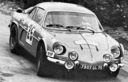 Jean Vinatier i Jean Francois Jacob – Alpine Renault A110 Prototype.