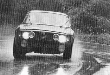 Jean Louis Barailler i Jean Philippe Fayel – Alfa Romeo Giulia Sprint 1600 GTA.