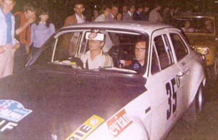 Ove Andersson i John Davenport – Ford Escort Twin Cam.