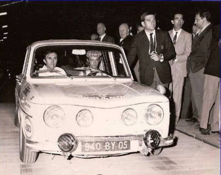 Jean Pierre di Rosa i Ener – Renault 8 Gordini.