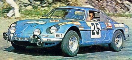 Jean Vinatier i Jean Francois Jacob – Alpine Renault A110 Prototype.