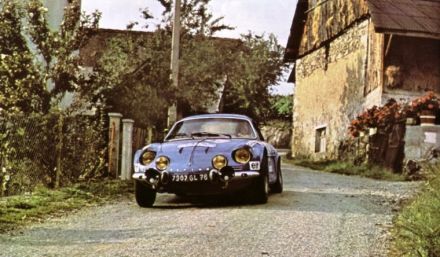 Jean Vinatier i Jean Francois Jacob – Alpine Renault A110 Prototype.
