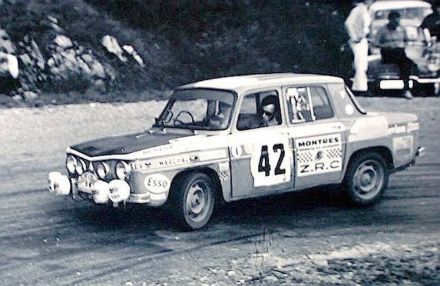 Pierre Beal i Jean Pierre Escoffier – Renault 8 Gordini.