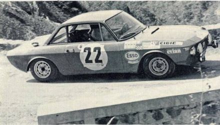 Rene Trautmann i Claudine Bouchet – Lancia Fulvia 1600 HF Prototype.