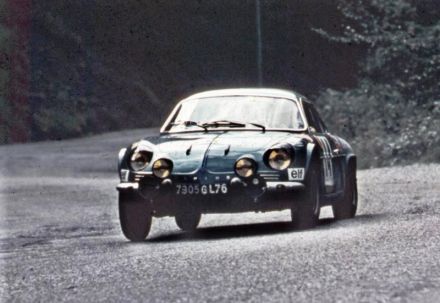 Jean Claude Andruet i Patrice Ecot – Alpine Renault A 110/1600.