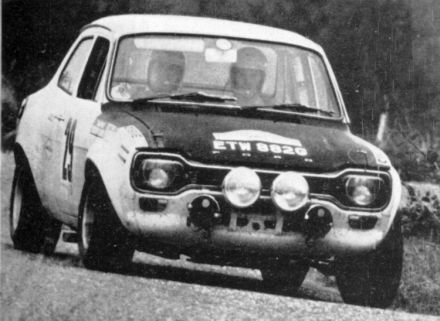 Roger Clark i Jim Porter – Ford Escort Twin Cam.