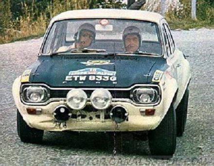 Jean Francois Piot i Jose Behra – Ford Escort Twin Cam.
