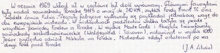 Rajdowe Mistrzostwa Europy Firm - podsumowanie 1969r