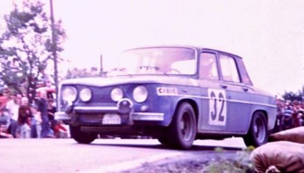 Vladimir Hubaček i Vojtěch Rieger – Renault 8 Gordini.