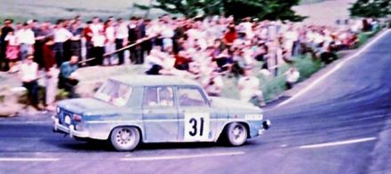 Zdeněk Kec i Bedřich Steuer – Renault 8 Gordini.