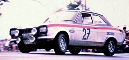 Gilbert Staepelaere i Andre Aerts – Ford Escort Twin Cam.