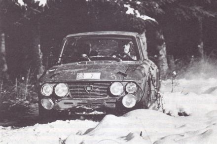 Tony Fall i Henry Liddon – Lancia Fulvia 1600 HF coupe.