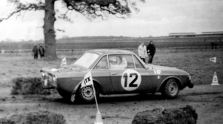 Harry Källström i Gunnar Häggborn – Lancia Fulvia 1600 HF coupe.