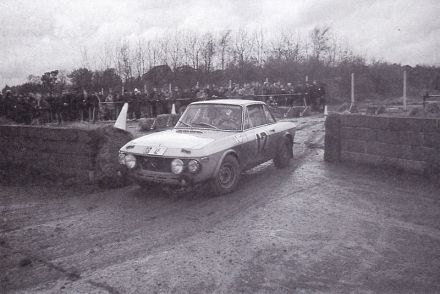 Harry Källström i Gunnar Häggborn – Lancia Fulvia 1600 HF coupe.