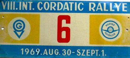 Cordatic Rallye - 1969r