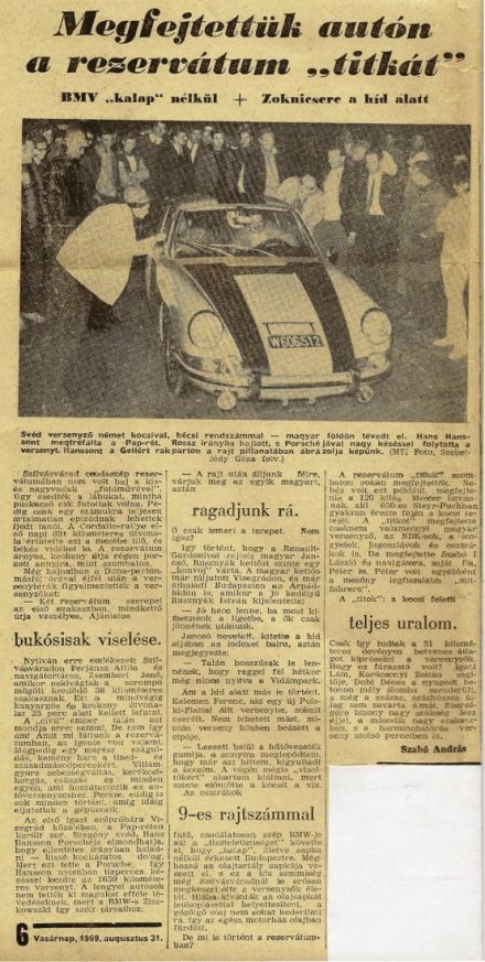 Cordatic Rallye - 1969r