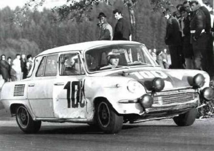 Jaroslav Bobek i Leo Hnatevic – Škoda 1000 MB.