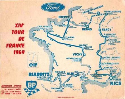 Tour de France automobile - 1969r