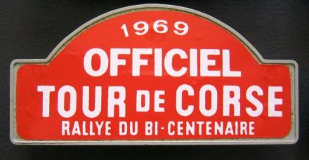 Tour de Corse Rallye - 1969r