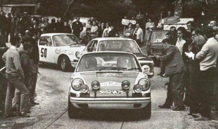 Claude Ballot Lena i Jean Claude Morenas – Porsche 911 T.