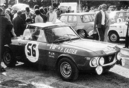 Timo Mäkinen i Paul Easter – Lancia Fulvia.