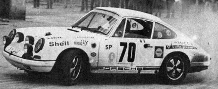 Gerard Larrousse i Maurice Gelin – Porsche 911 R.