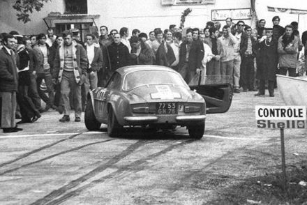 Jean Luc Therier i Marcel Callewaert – Alpine Renault A 110/1440.