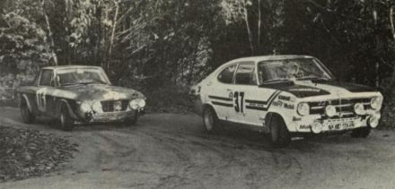 Marie Claude Beaumont i Martine de la Grandrive – Opel Kadett, Rene Trautmann i Claudine Bouchet – Lancia Fulvia 1300 HF coupe.