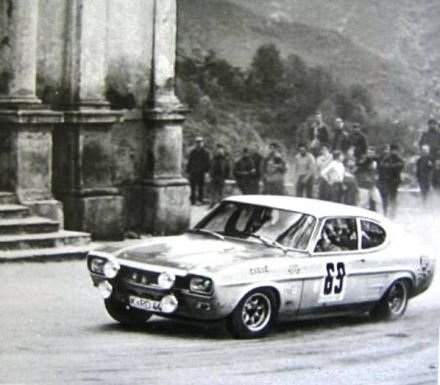 Jean Francois Piot i Jean Todt – Ford Capri 2600.