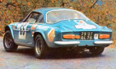 Pierre Orsini i Jean Baptiste Canonici – Alpine Renault A 110/1440.