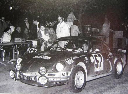 Jean Claude Andruet i Patrice Ecot – Alpine Renault A 110/1600.