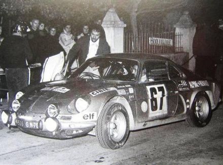 Jean Pierre Nicolas i Claude Roure – Alpine Renault A 110/1440.