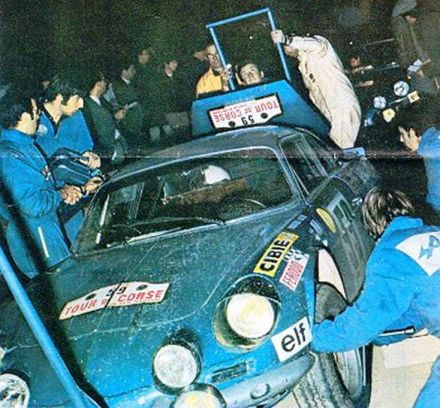 Jean Vinatier i Jean Francois Jacob – Alpine Renault A 110/1600.