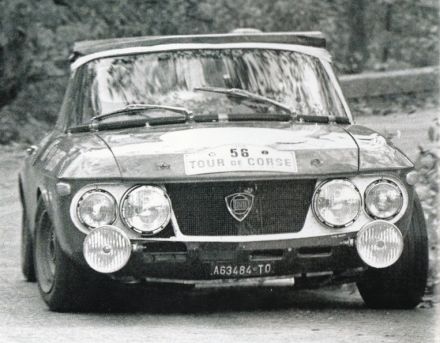 Timo Mäkinen i Paul Easter – Lancia Fulvia.