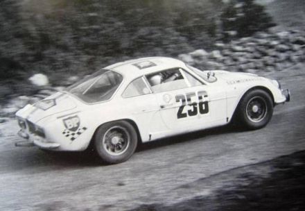 Paul Vallecaille i Alessandri – Alpine Renault A 110.