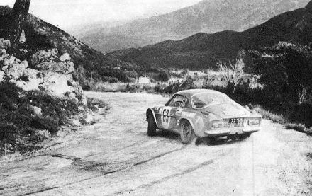 Jean Luc Therier i Marcel Callewaert – Alpine Renault A 110/1440.