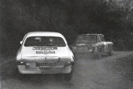 Rene Trautmann i Claudine Bouchet – Lancia Fulvia 1300 HF coupe, Marie Claude Beaumont i Martine de la Grandrive – Opel Kadett.