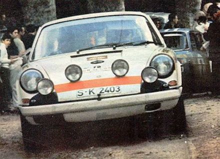 Gerard Larrousse i Maurice Gelin – Porsche 911 R.
