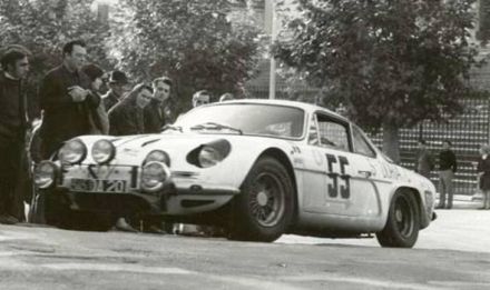 Jean Pierre Manzagol i Jean Pierre Oliva – Alpine Renault A 110/1600 S.