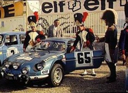 Pierre Orsini i Jean Baptiste Canonici – Alpine Renault A 110/1440.
