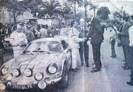 Pierre Orsini i Jean Baptiste Canonici – Alpine Renault A 110/1440.