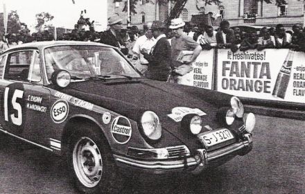 Sobiesław Zasada i Marek Wachowski  – Porsche 911 L.