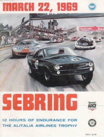 12h Sebring - 1969r