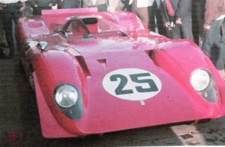 Chris Amon i Mario Andretti – Ferrari 312 P.