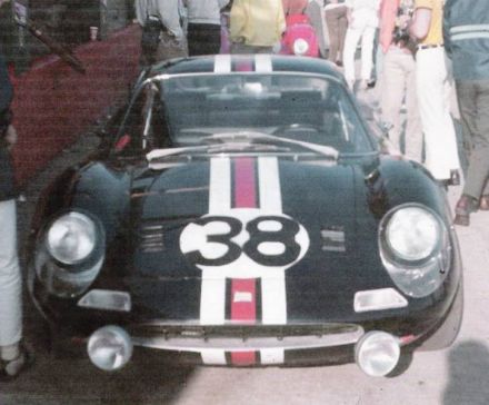Sam Posey i Bob Dini – Ferrari Dino 206 GT.