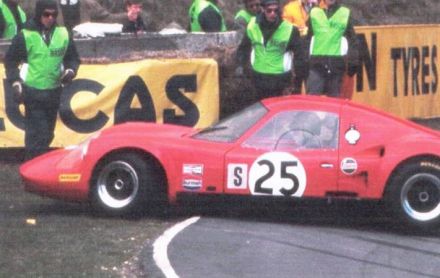 Reine Wissel i John Hine – Chevron B8 BMW.