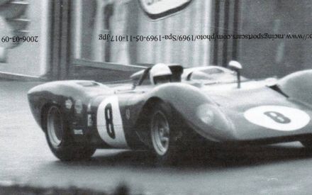 Pedro Rodriguez i David Piper – Ferrari 312 P.