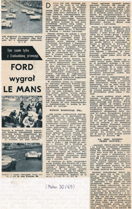 24h Le Mans - 1969