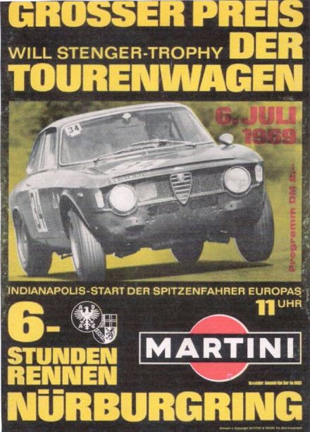 6h Nurburgring - 1969