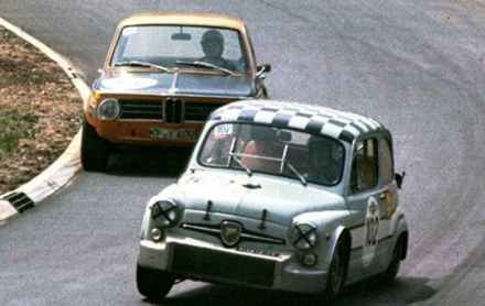 Marsilio Pasotti “Pam” i Sandro Umberti – Fiat Abarth 1000 TC.